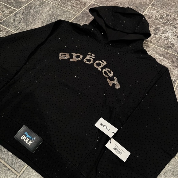 Black VVS Sp5der Hoodie - Picture 2 of 6